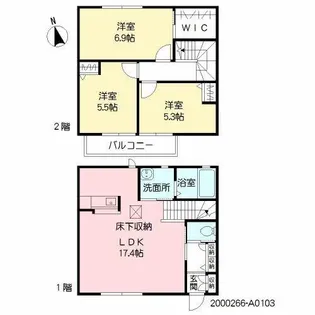 アバンサールの間取り