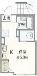 アーバンウェイル田端【1階】の間取り