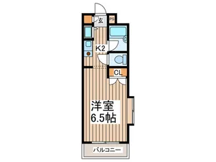ルミエール南林間【1階】の間取り