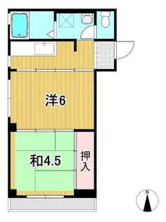 飯嶋ビル【3階】の間取り