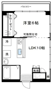 ヴィラ・ワコー【2階】の間取り