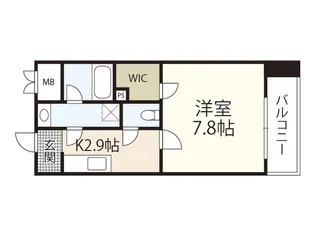 アガトンツインズβ【3階】の間取り