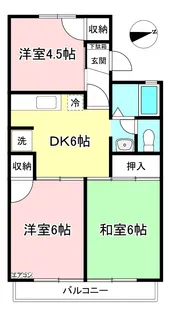 ハイム大台【2階】の間取り