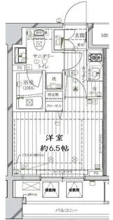 レガリス品川南大井パークサイド【9階】の間取り