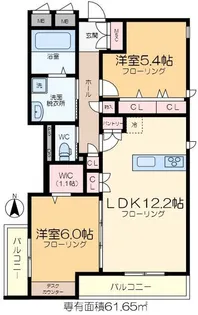 PROTEGO TOKYO EAST【2階】の間取り