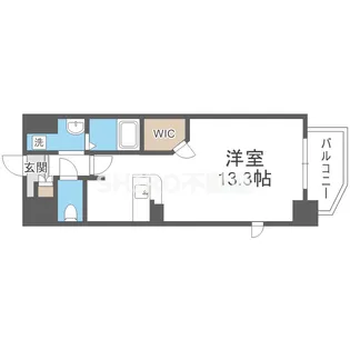 LaDouceur梅田West【11階】の間取り