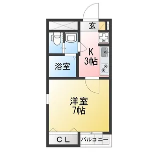 ヴィラコンテッサ伝馬町【5階】の間取り