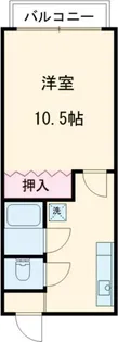 松江ロイヤルハイツ【2階】の間取り