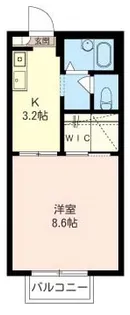 ロコB【2階】の間取り