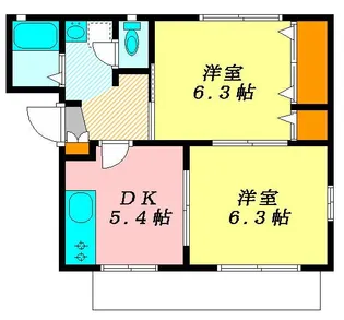 サンエクスピアハイツ【2階】の間取り
