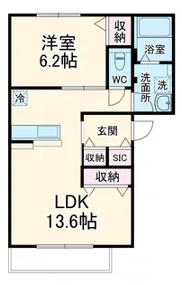 Laforet Livre【2階】の間取り