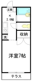 メゾンアイエム【1階】の間取り