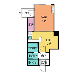 メゾン・ド・ラポール梅沢町【2階】の間取り