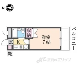 サニーコート大利【2階】の間取り