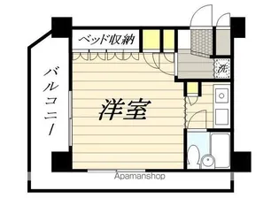 グランピア博多駅前【4階】の間取り