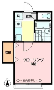 ハウス メープル【2階】の間取り
