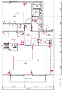 エステート・モア医大南 A【1階】の間取り