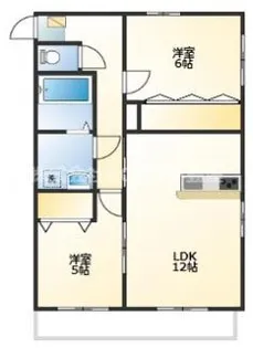ロイヤル東町【2階】の間取り