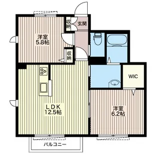 アセーボ【1階】の間取り