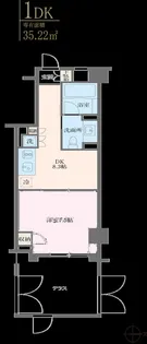 MFPRコート麻布十番【1階】の間取り