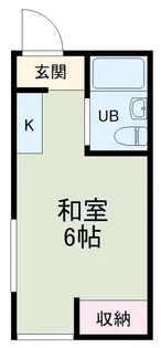 ハイツキャリコ【2階】の間取り