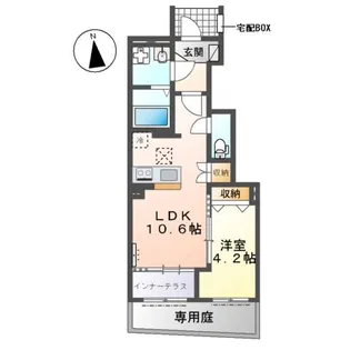 レコルテ(recolte)【1階】の間取り