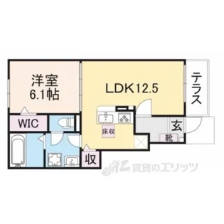 グラース・カーサ【1階】の間取り