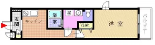 Fine weather annex【3階】の間取り