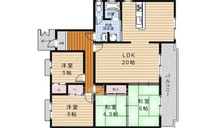 メゾンベル【4階】の間取り