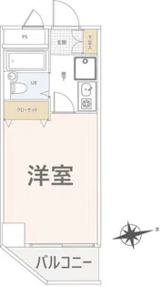 リベール国分寺【5階】の間取り