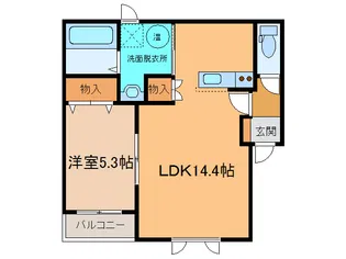 Berg・H&R【2階】の間取り
