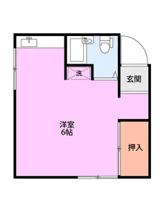 高橋アパート【2階】の間取り