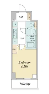 グランカーサさいたま新都心【7階】の間取り