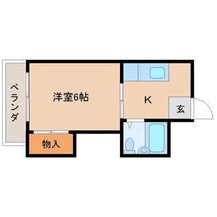 エンジェルシャトーI【4階】の間取り