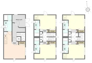 iON MEGURO East【4階】の間取り