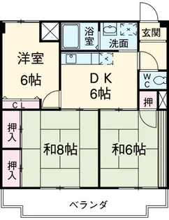 エシュリオン原崎【3階】の間取り