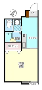 Ks migita C【1階】の間取り