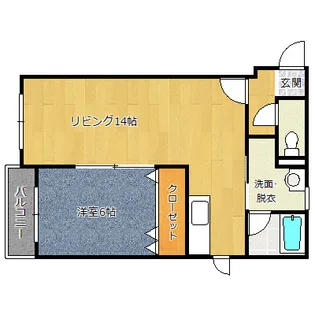 Hammersmith【1階】の間取り