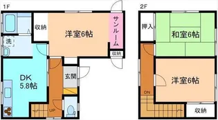 石川県金沢市八日市2【一戸建】の間取り