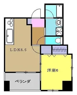 コンシェルジュ【5階】の間取り