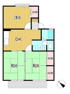 メゾン平成【2階】の間取り