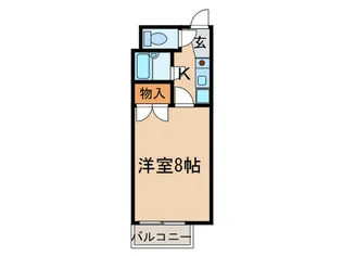 グリーンビレッジ【2階】の間取り