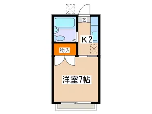 ハイツ ジュン1の間取り