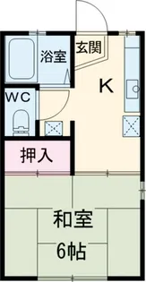 ニューシティ・ベル【1階】の間取り