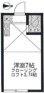 神奈川県川崎市川崎区川中島1【アパート】の間取り