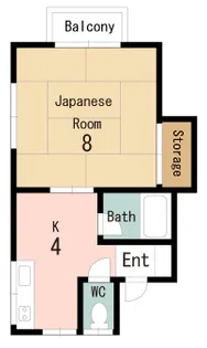 ドリームK【2階】の間取り