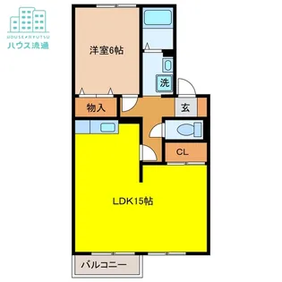 ソレールマツオ【2階】の間取り