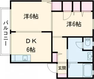 エクセレントVILLA【1階】の間取り