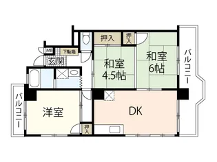 中町松野ビル【5階】の間取り