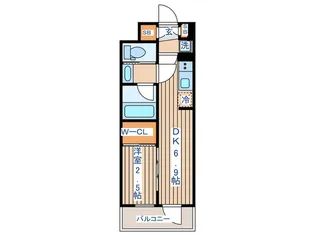 リビオメゾン東北沢【3階】の間取り